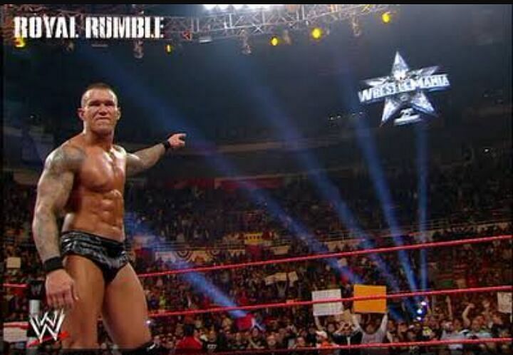 Orton threatened that the 25th anniversary wouldn't even happen.